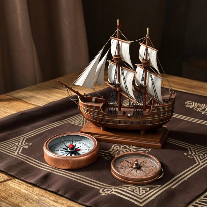 корабль_компас